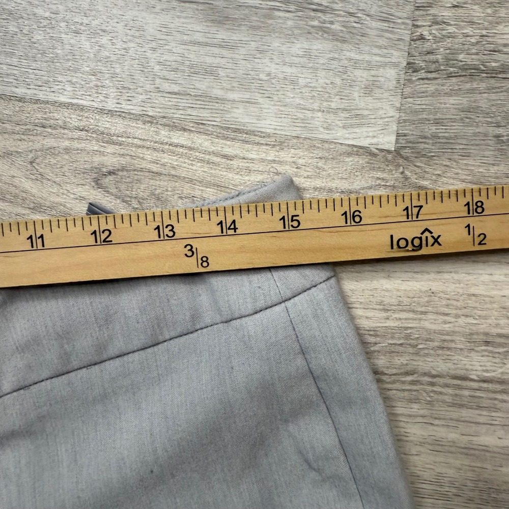 Zac & Rachel Women's Gray Straight Leg Dress Pants Size 6 - Picture 10 of 12